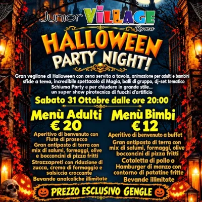 Halloween party night